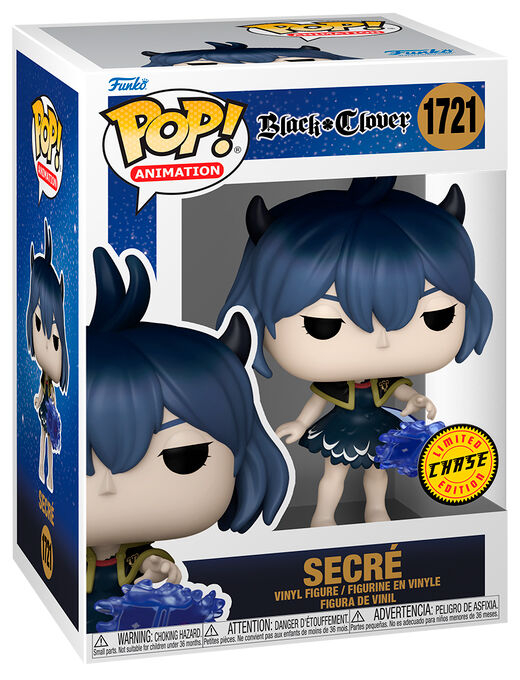 Descubre el apasionante mundo de Figura POP Black Clover Secre 5 + 1 Chase.