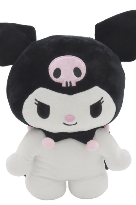 Descubre el apasionante mundo de Mochila Peluche Kuromi Hello Kitty 35cm.
