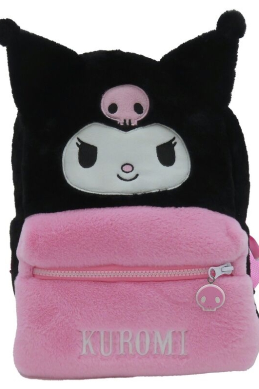 Descubre el apasionante mundo de Mochila de Peluche Kuromi Hello Kitty 30cm.