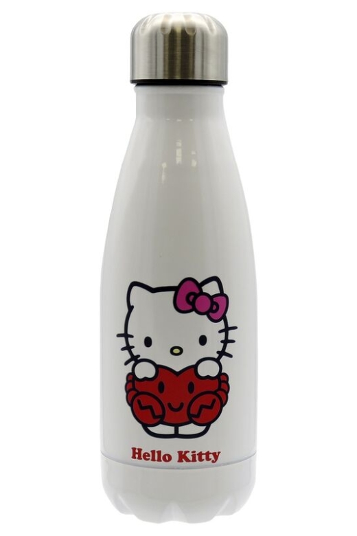 Descubre el apasionante mundo de Botella de acero inoxidable Hello Kitty 550ml.