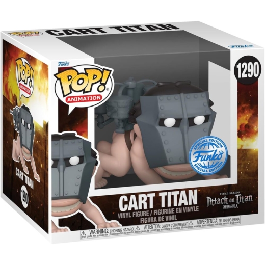 Figura Pop Ataque a los Titanes Carro Titán Exclusiva Descubre el apasionante mundo de Figura Pop Ataque a los Titanes Carro Titán Exclusiva.