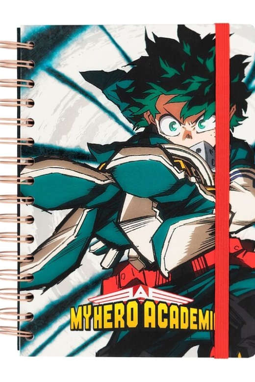 Descubre el apasionante mundo de Cuaderno A5 My Hero Academia.