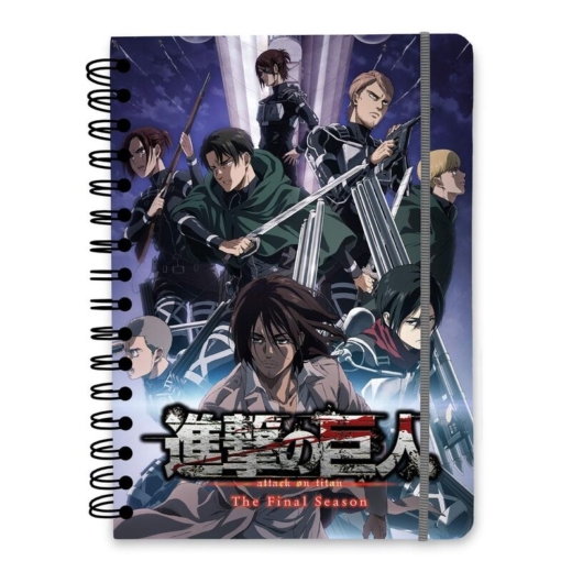 Cuaderno A5 Ataque a los Titanes » Tu Tienda Anime Descubre el apasionante mundo de Cuaderno A5 Ataque a los Titanes.