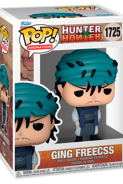 Descubre el apasionante mundo de Figura POP Hunter x Hunter Ging Freecss.