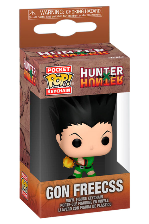 Descubre el apasionante mundo de Llavero Pocket POP Hunter x Hunter Gon Freecss.
