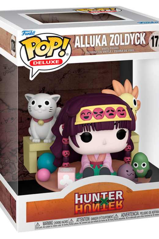 Descubre el apasionante mundo de Figura POP Deluxe Hunter x Hunter Alluka Zoldyck.