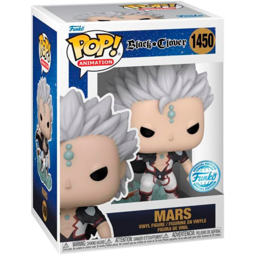 Descubre el apasionante mundo de Figura POP Black Clover Mars Exclusiva.