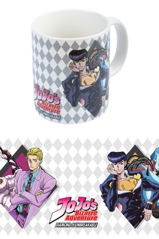 Descubre el apasionante mundo de Taza Jojo's Bizarre Adventure Diamond Is Unbreakable 350ml.