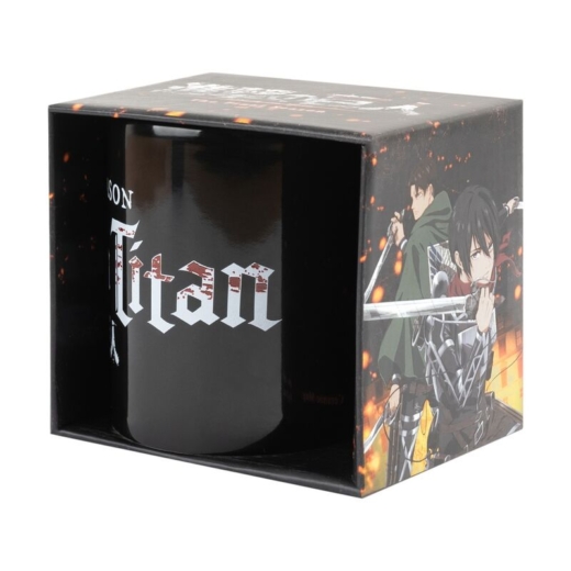 Taza Ataque a los Titanes Logo 350ml » Tu Tienda Anime Descubre el apasionante mundo de Taza Ataque a los Titanes Logo 350ml.
