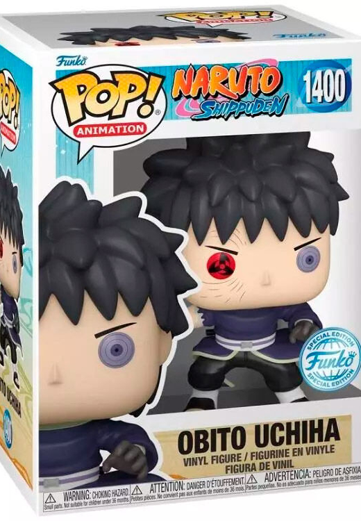 Descubre el apasionante mundo de Figura POP Naruto Shippuden Obito Uchiha Exclusiva.