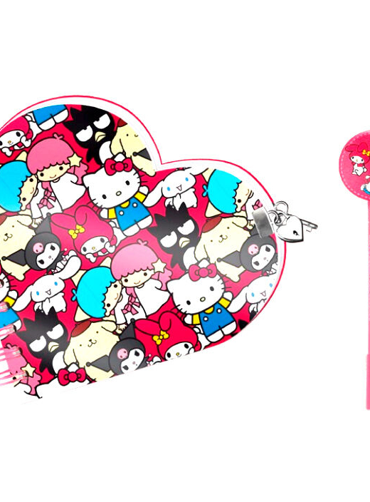 Descubre el apasionante mundo de Set Diario y Bolígrafo Friends Hello Kitty.