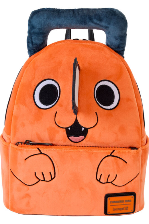 Descubre el apasionante mundo de Mochila Pochita Chainsaw Man Loungefly 26 cm.