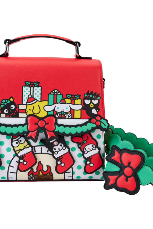 Descubre el apasionante mundo de Bolso Bandolera Hello Kitty Navidad Sanrio Loungefly.