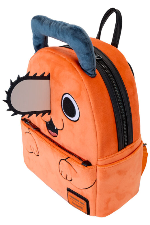 Descubre el apasionante mundo de Mochila Pochita Chainsaw Man Loungefly 26 cm.