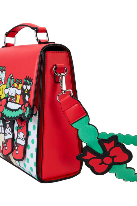 Descubre el apasionante mundo de Bolso Bandolera Hello Kitty Navidad Sanrio Loungefly.