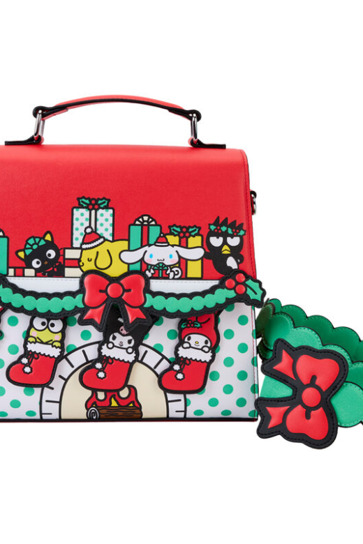 Descubre el apasionante mundo de Bolso Bandolera Hello Kitty Navidad Sanrio Loungefly.