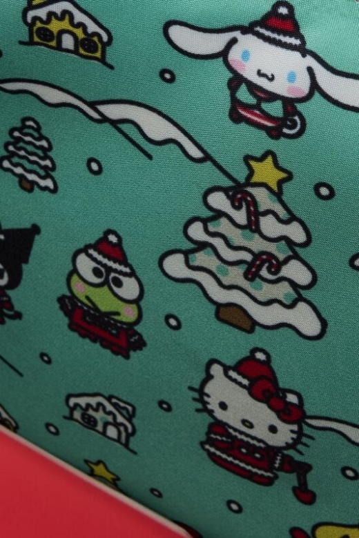 Descubre el apasionante mundo de Bolso Bandolera Hello Kitty Navidad Sanrio Loungefly.