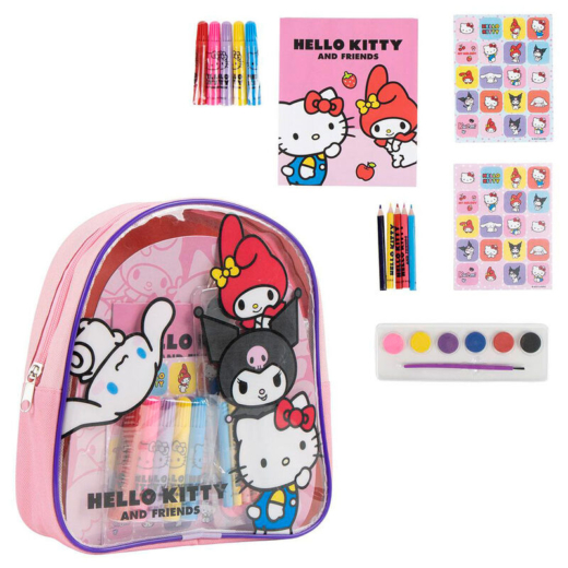 Mochila Set Papelería Hello Kitty » Tu Tienda Anime Descubre el apasionante mundo de Mochila Set Papelería Hello Kitty.