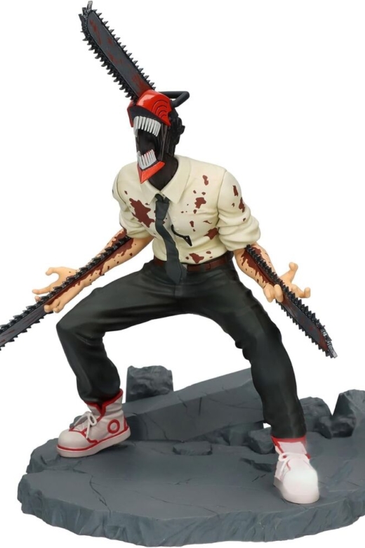 Descubre el apasionante mundo de Figura Chainsaw Man Special Vibration Stars 14cm.