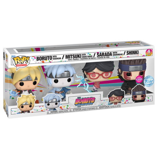 Figuras Exclusivas POP Boruto Blister 4 Piezas » Tu Tienda Anime Descubre el apasionante mundo de Figuras Exclusivas POP Boruto Blister 4 Piezas.