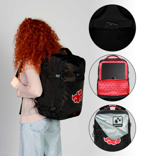 Mochila Nubes Naruto Shippuden 49cm » Tu Tienda Anime Descubre el apasionante mundo de Mochila Nubes Naruto Shippuden 49cm.