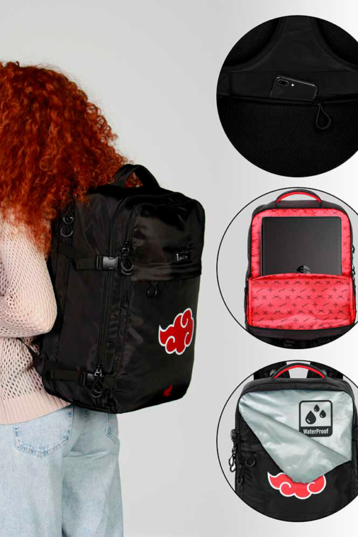 Descubre el apasionante mundo de Mochila Nubes Naruto Shippuden 49cm.