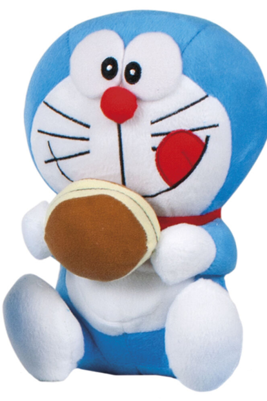 Descubre el apasionante mundo de Peluche Doraemon Dorayaki 40cm.