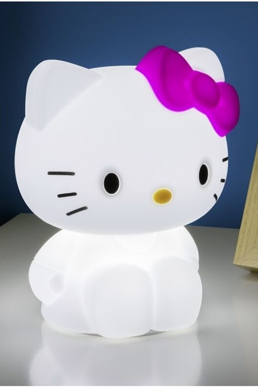 Descubre el apasionante mundo de Lámpara 3D Hello Kitty 15cm.