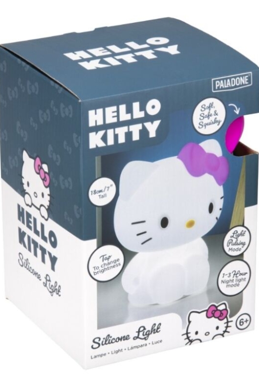 Descubre el apasionante mundo de Lámpara 3D Hello Kitty 15cm.