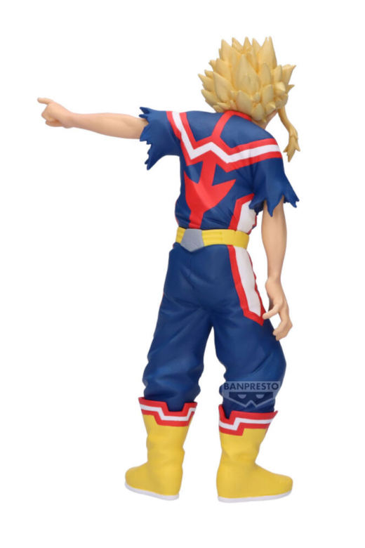 Descubre el apasionante mundo de Figura All Might Forma Verdadera My Hero Academia 18cm.