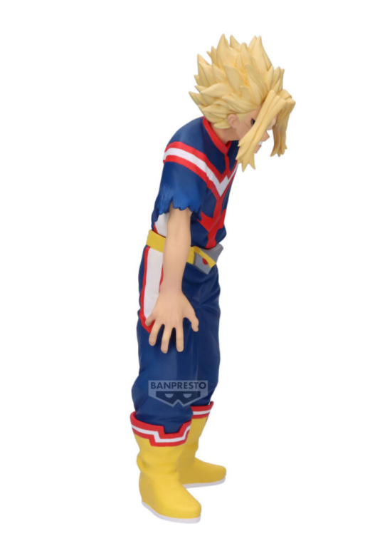 Descubre el apasionante mundo de Figura All Might Forma Verdadera My Hero Academia 18cm.