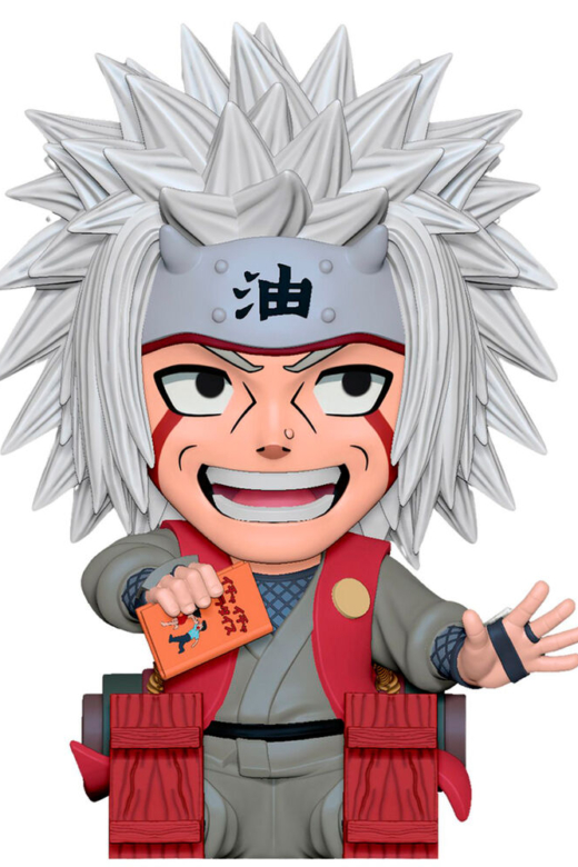 Descubre el apasionante mundo de Figura Hucha Jiraiya Naruto Shippuden 16cm.