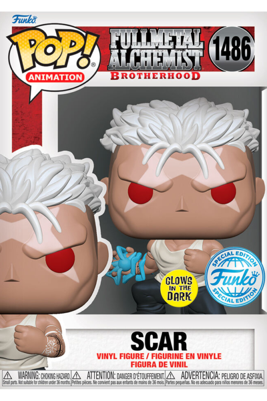 Descubre el apasionante mundo de Figura Scar Fullmetal Alchemist Brotherhood Exclusiva.