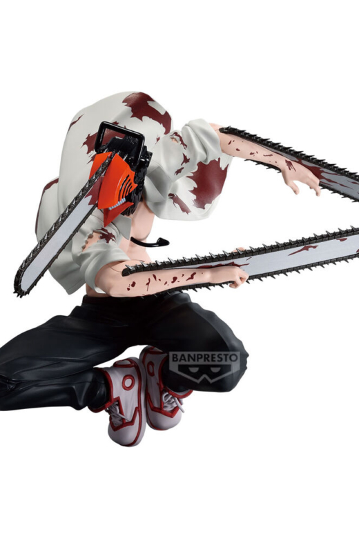 Descubre el apasionante mundo de Figura Chainsaw Man Vibration Stars 14cm.