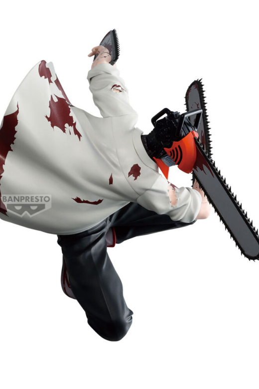 Descubre el apasionante mundo de Figura Chainsaw Man Vibration Stars 14cm.
