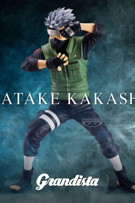 Descubre el apasionante mundo de Figura Kakashi Hatake Grandista Naruto Shippuden 23cm.