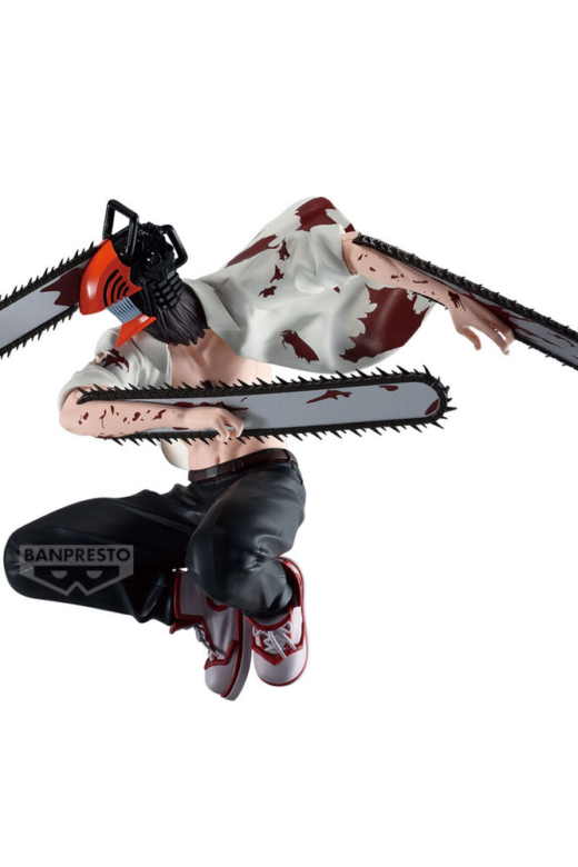 Descubre el apasionante mundo de Figura Chainsaw Man Vibration Stars 14cm.