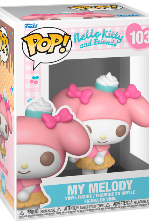 Descubre el apasionante mundo de Figura POP My Melody de Hello Kitty y Amigos.