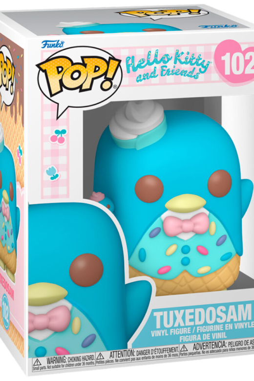 Descubre el apasionante mundo de Figura POP Hello Kitty y Amigos TuxedoSam.