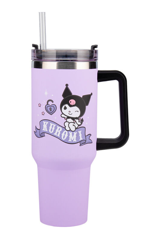 Descubre el apasionante mundo de Vaso de Viaje Kuromi Hello Kitty 1200ml.