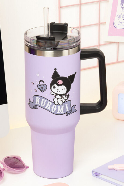 Descubre el apasionante mundo de Vaso de Viaje Kuromi Hello Kitty 1200ml.