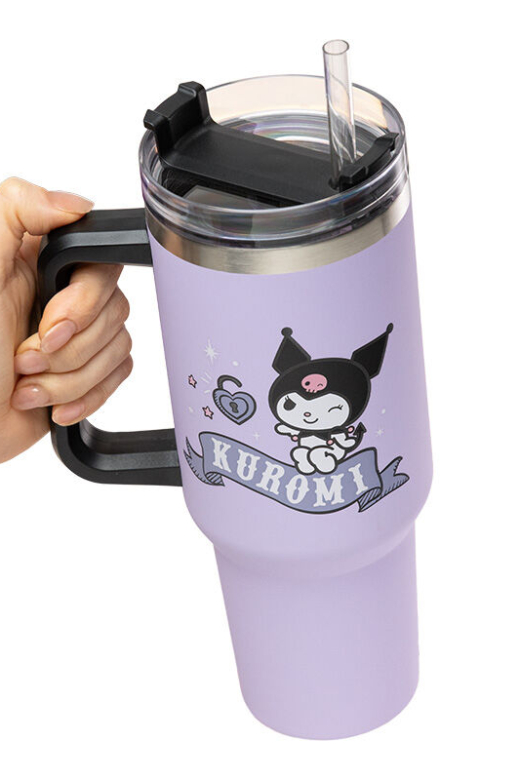 Descubre el apasionante mundo de Vaso de Viaje Kuromi Hello Kitty 1200ml.