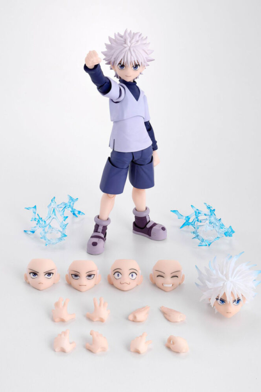 Descubre el apasionante mundo de Figura Killua Hunter X Hunter S.H. Figuarts.