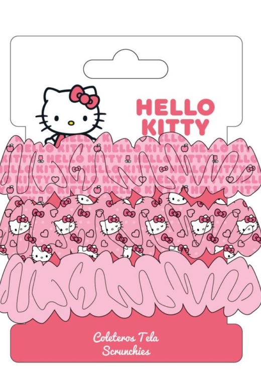 Descubre el apasionante mundo de Set 3 coleteros Hello Kitty.