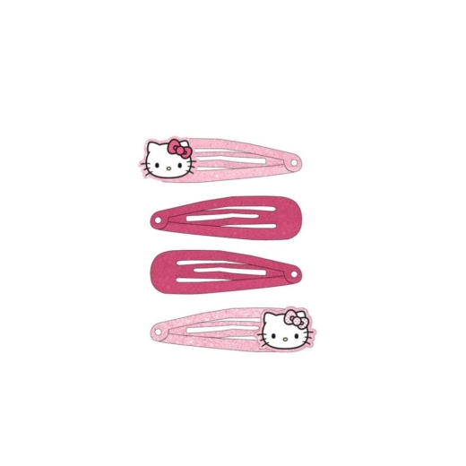 Descubre el apasionante mundo de Horquillas Hello Kitty Blister 4 unidades.