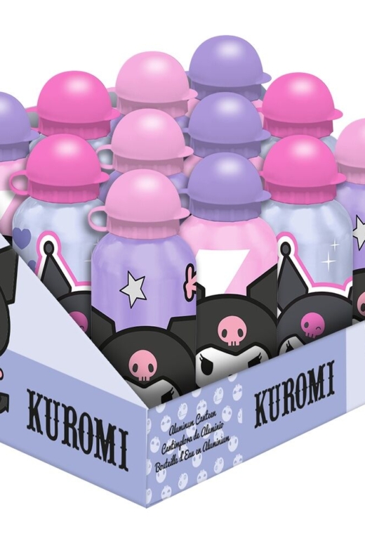 Descubre el apasionante mundo de Botella de Aluminio Kuromi Hello Kitty 500ml Surtido.