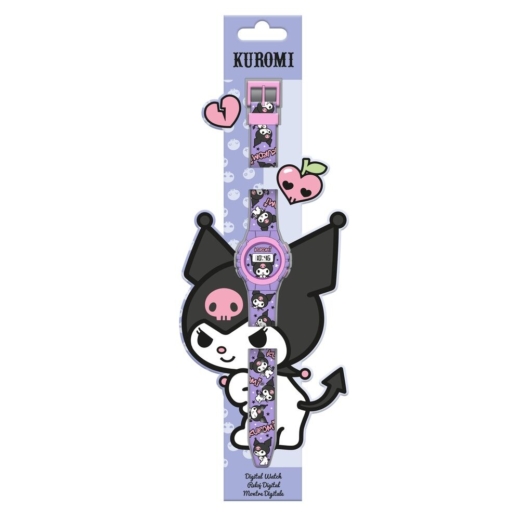 Reloj Digital Kuromi Hello Kitty » Tu Tienda Anime Descubre el apasionante mundo de Reloj Digital Kuromi Hello Kitty.