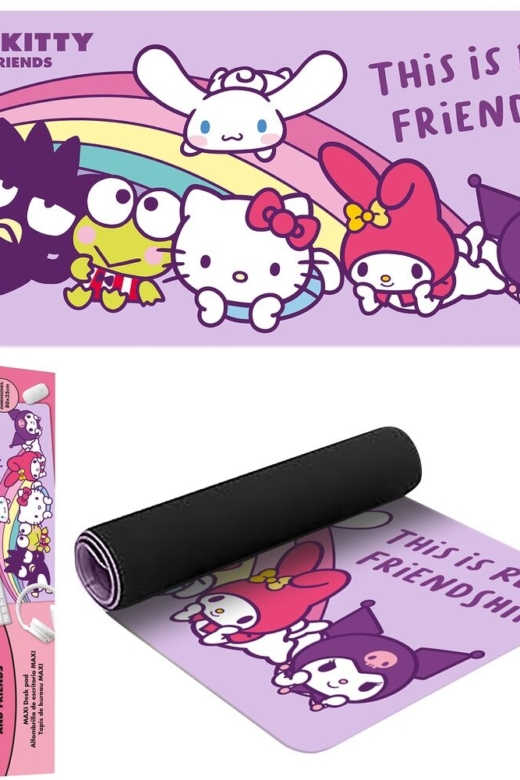 Descubre el apasionante mundo de Alfombrilla Gaming Hello Kitty y Amigos.