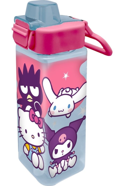 Descubre el apasionante mundo de Botella Cantimplora Hello Kitty y Amigos 500 ml.