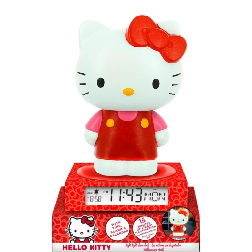 Lámpara 3D con despertador Hello Kitty y Amigos Descubre el apasionante mundo de Lámpara 3D con despertador Hello Kitty y Amigos.